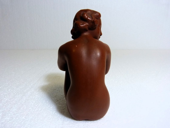 Image 1 of 2 Goebel terracotta vrouwen 1960's