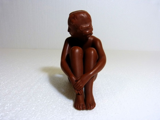 Image 1 of 2 Goebel terracotta vrouwen 1960's