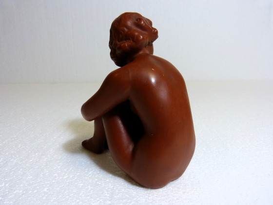 Image 1 of 2 Goebel terracotta vrouwen 1960's