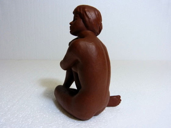 Image 1 of 2 Goebel terracotta vrouwen 1960's