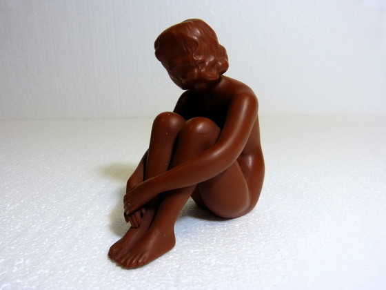 Image 1 of 2 Goebel terracotta vrouwen 1960's