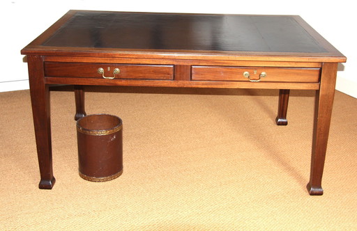 Mahonie Dubbel Bureau/Tafel