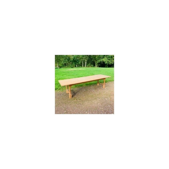 Image 1 of Vintage houten boerderijtafel