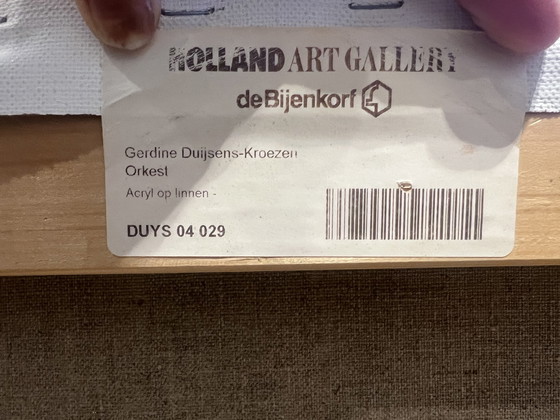 Image 1 of Schilderij Gerdien Duijsens (Het Orkest)