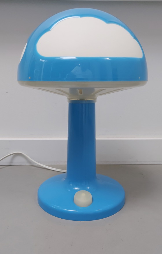 Image 1 of Vintage Ikea Blauwe Skojig Wolkenlamp Henrik Preutz