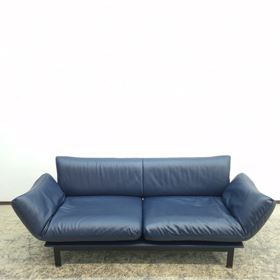 Image 1 of De Sede Ds 140 Blauw Designer Sofa Leder Bank Verstelbare Bank