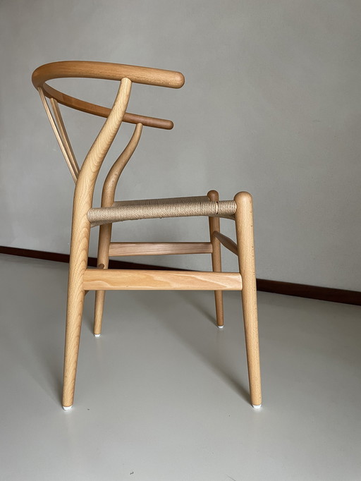 6x Carl Hansen And Son Ch24 Wishbone Chair Natural