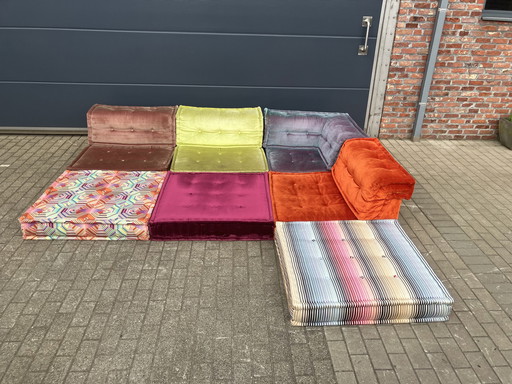 Roche Bobois Mah Jong set Missoni, Hans Hopfer, 11 elementen