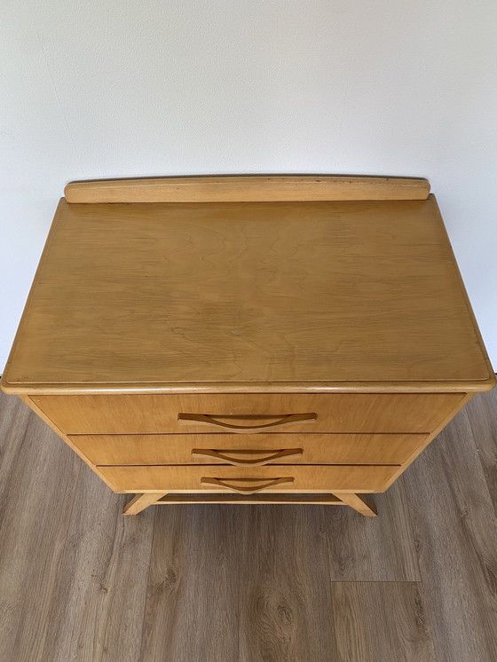 Image 1 of Berken Ladenkast Commode 50’S 