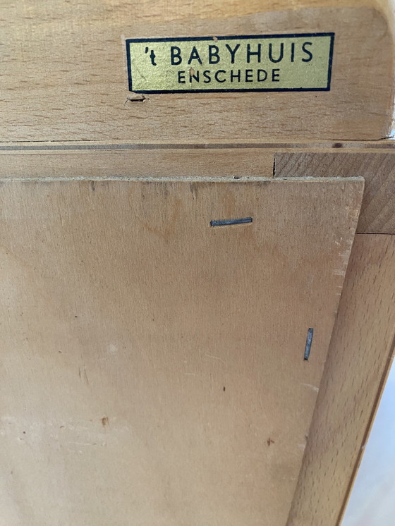 Image 1 of Berken Ladenkast Commode 50’S 