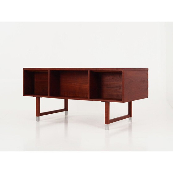 Image 1 of Vintage teakhouten bureau van Eigil Petersens Møbelfabrik, 1970