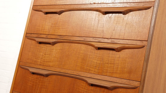 Image 1 of Vintage Deense Ladekast | Klaus Okholm | Teak | 6 Lades