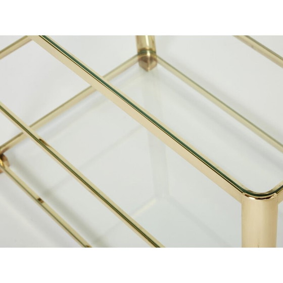 Image 1 of Vintage bronzen bijzettafel door J.T. Lepelletier voor Broncz, 1960