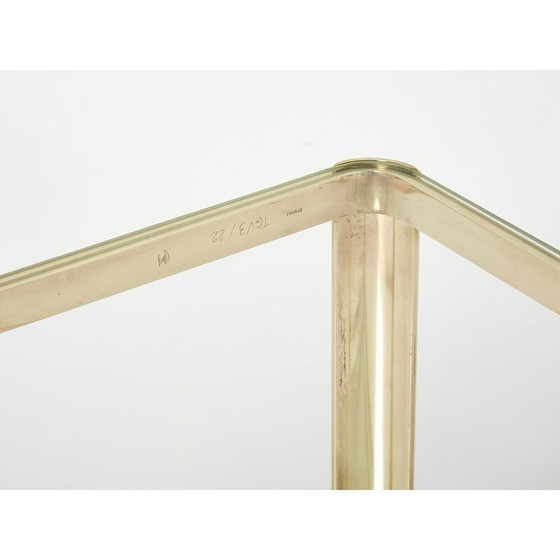 Image 1 of Vintage bronzen bijzettafel door J.T. Lepelletier voor Broncz, 1960