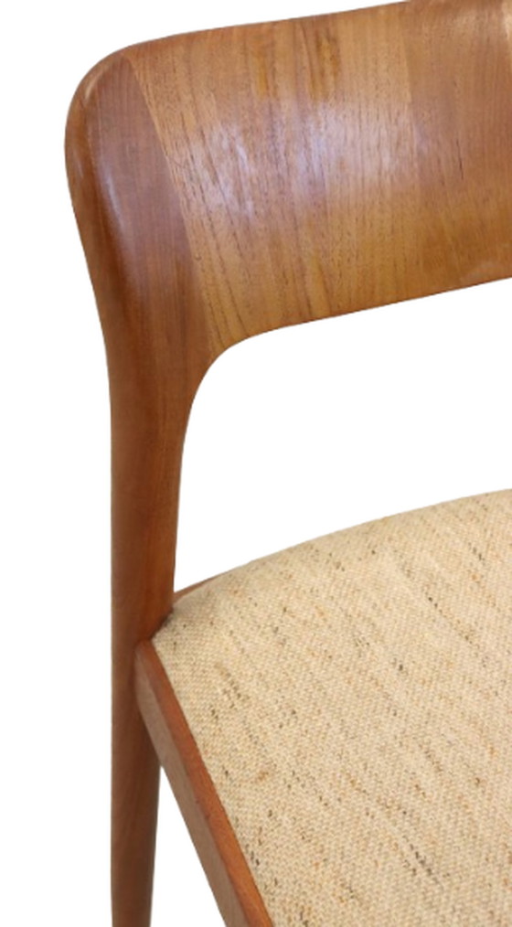 Image 1 of 4x Koefoed Ole stoelen 'Skoven' vintage