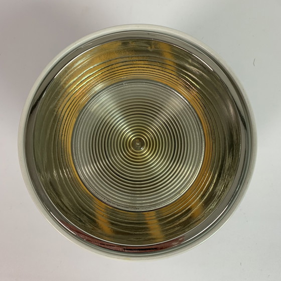 Image 1 of Vintage kunststof plafondlamp, spot, jaren 80