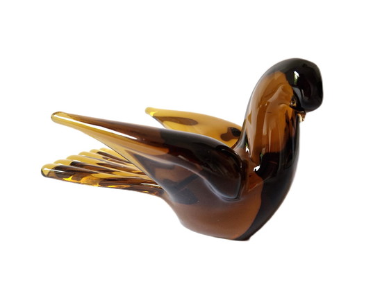 Image 1 of Fm Konstglas - Glassculptuur Vogel