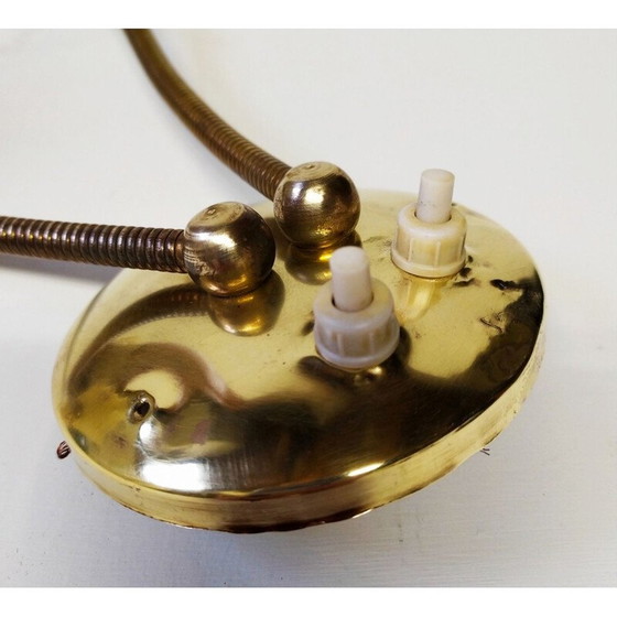 Image 1 of Vintage italiaanse beige wandlamp, jaren 1950