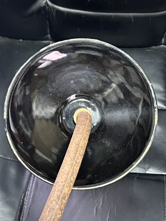 Image 1 of Industriële wandlamp voor buiten, geëmailleerd, 100 Cm. 1930-40 Ca.