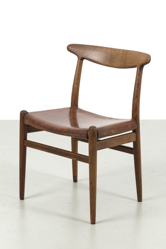 Image 1 of 6x Hans Wegner stoelen