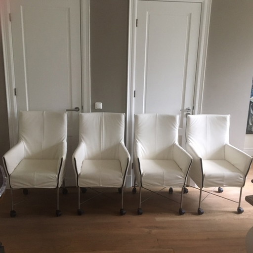 4x Montis Chaplin stoelen