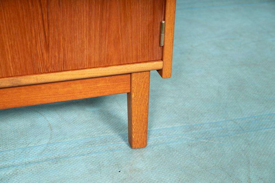 Image 1 of Vintage dressoir teak & eik, 60s midcentury cupboard Sweden