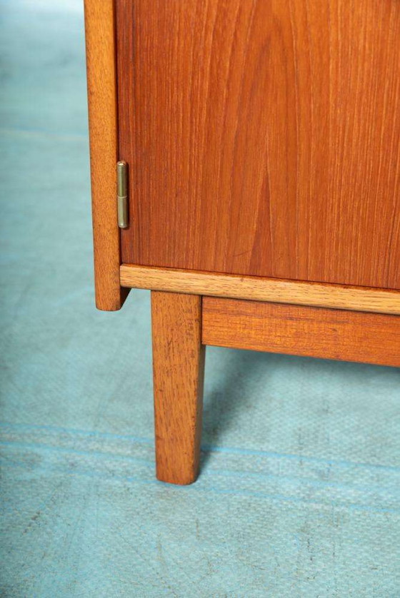 Image 1 of Vintage dressoir teak & eik, 60s midcentury cupboard Sweden