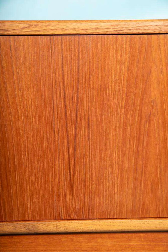 Image 1 of Vintage dressoir teak & eik, 60s midcentury cupboard Sweden