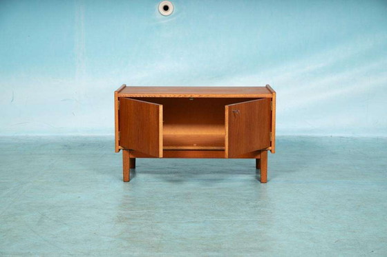 Image 1 of Vintage dressoir teak & eik, 60s midcentury cupboard Sweden