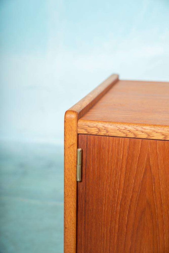 Image 1 of Vintage dressoir teak & eik, 60s midcentury cupboard Sweden