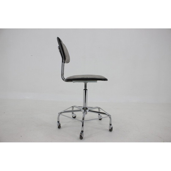 Image 1 of Vintage leren bureaustoel, Duitsland 1970