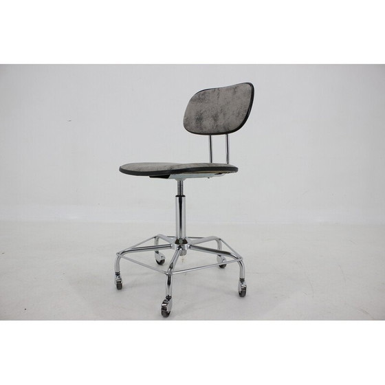 Image 1 of Vintage leren bureaustoel, Duitsland 1970