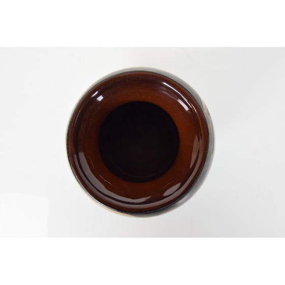Image 1 of Mid Century keramische decoratieve vaas, Tsjecho-Slowakije 1960