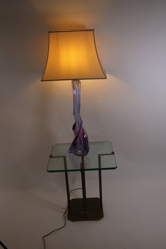 Image 1 of Val Saint Lambert Tafel Lamp