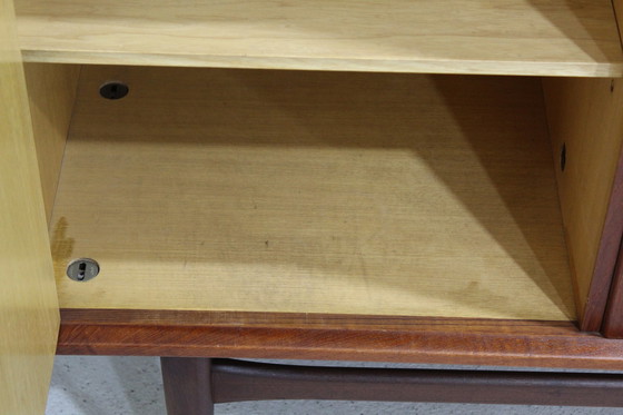 Image 1 of Vintage Design highboard, kast - Heinrich Rietsenpatt teak