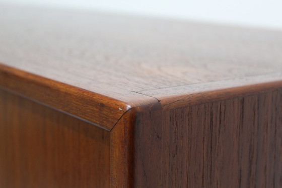 Image 1 of Vintage Design highboard, kast - Heinrich Rietsenpatt teak