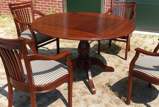 Bannink Jugendstil Eetkamer Hangoren Tafel