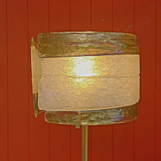 Image 1 of Murano Mazzego Vloerlamp - Jaren '80 - Hollywood Regency