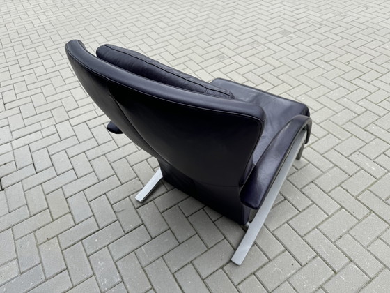 Image 1 of Rolf Benz Avola Fauteuil Paars Leer