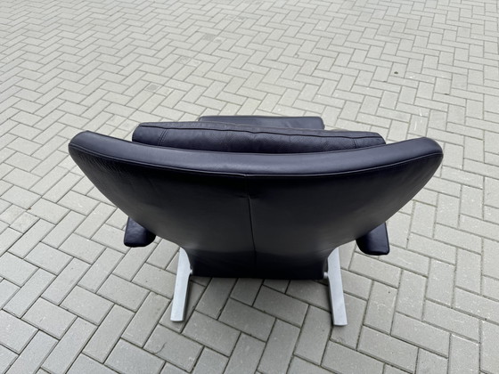 Image 1 of Rolf Benz Avola Fauteuil Paars Leer