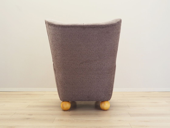 Image 1 of Grijze fauteuil, Scandinavisch ontwerp, Productie: Denemarken