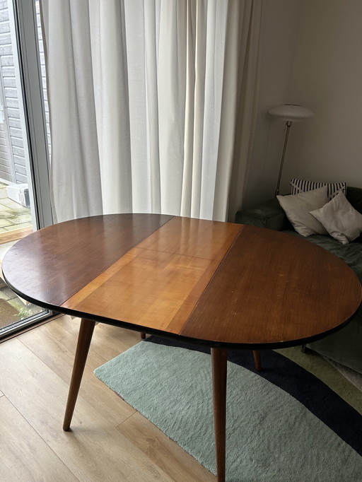 Vintage Eettafel Uitschuifbaar 