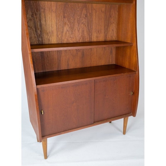 Image 1 of Vintage teakhouten boekenkast, Denemarken 1960