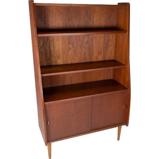 Image 1 of Vintage teakhouten boekenkast, Denemarken 1960