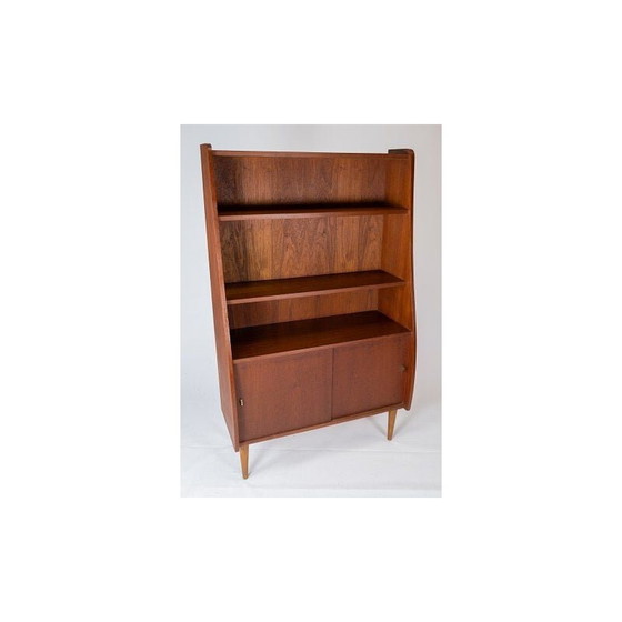 Image 1 of Vintage teakhouten boekenkast, Denemarken 1960