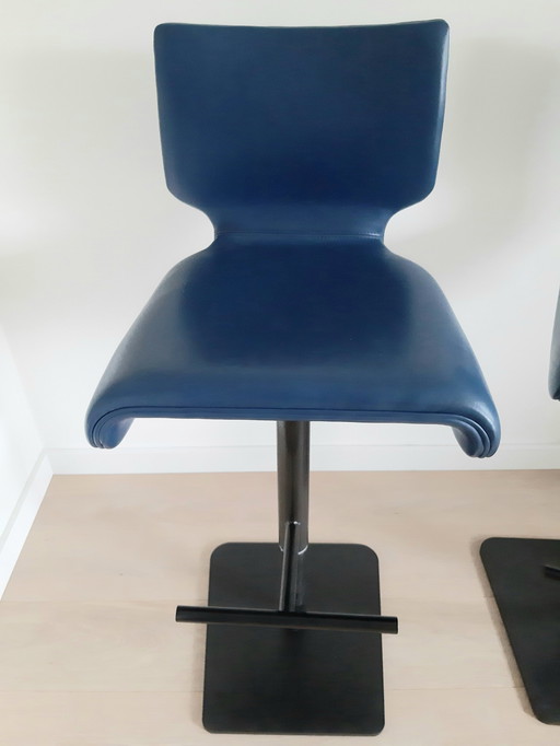 2x Roche Bobois Barkruk