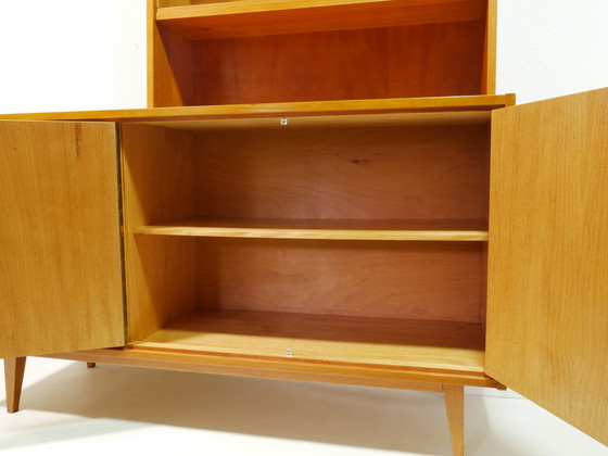 Image 1 of Vintage highboard / boekenkast / vitrinekast, jaren 60, Duitsland