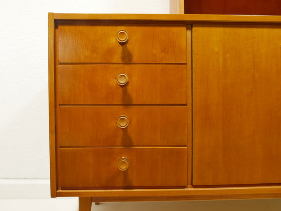 Image 1 of Vintage highboard / boekenkast / vitrinekast, jaren 60, Duitsland