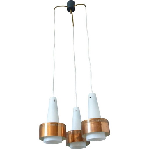 Vintage Plafondlamp Scandinavisch 1959