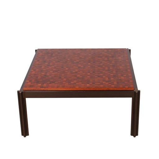 Scandinavische vintage salontafel door Lindum en Middelboe voor Tranekaer meubelen, 1970